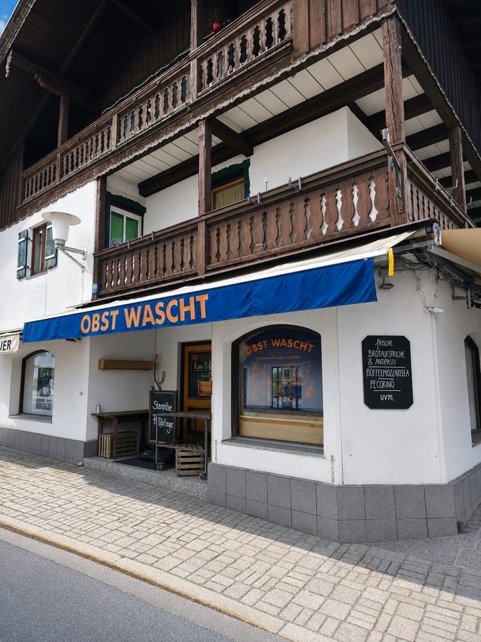Obst Wascht Schliersee – Ladenfront
